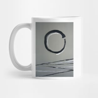 Grey Abstract 1 Mug